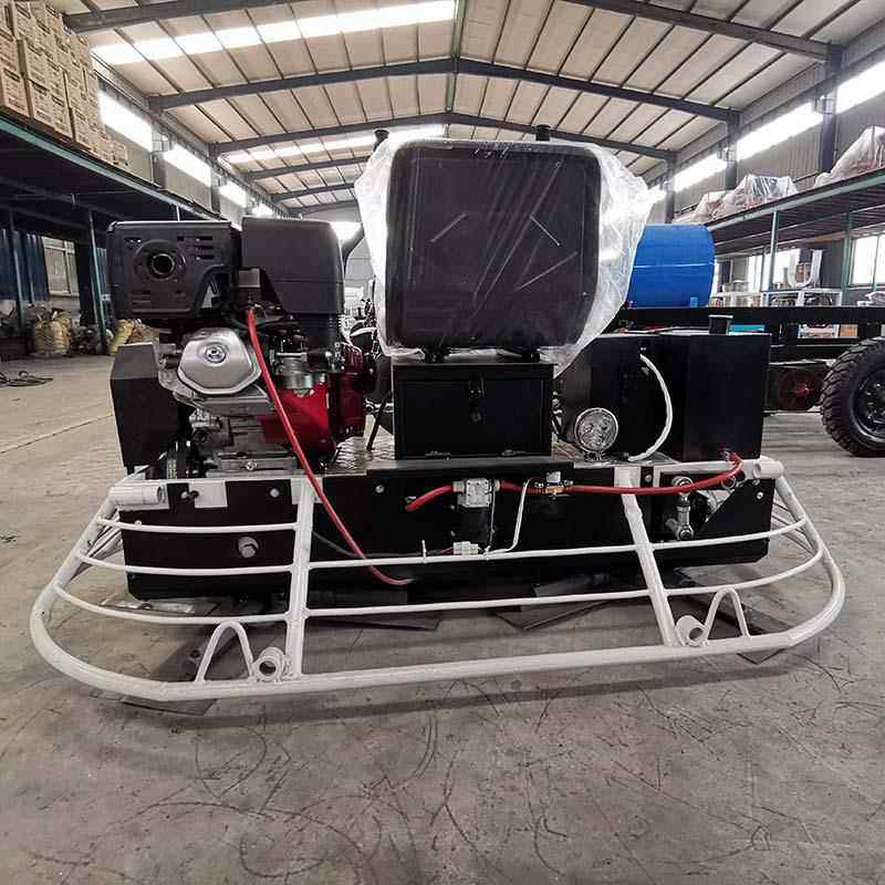 座驾式混凝收光机 盘驾机驶型路面抹土平 卧式MRT双汽油电启动收