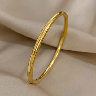Greatera Waterproof Polished Stainless Steel Cuff Bracelet B