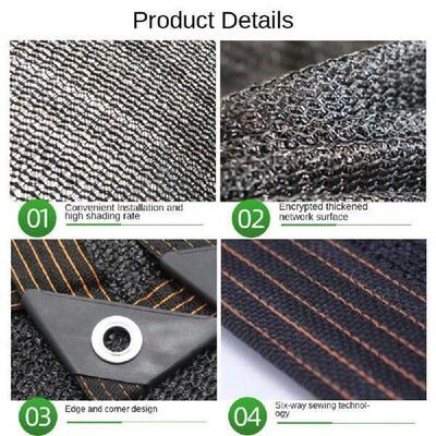Shading 80~85% Black Sunshade Net Fence Privacy Screen 8
