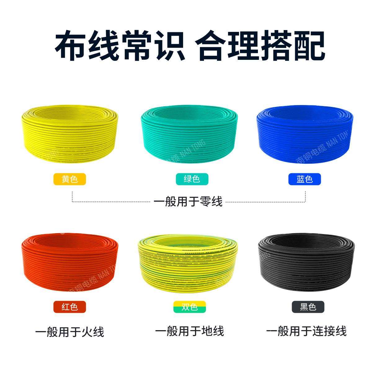 湖南国标BV家装电线 1.5/2.5/4/6平方纯铜单芯硬线电缆厂家