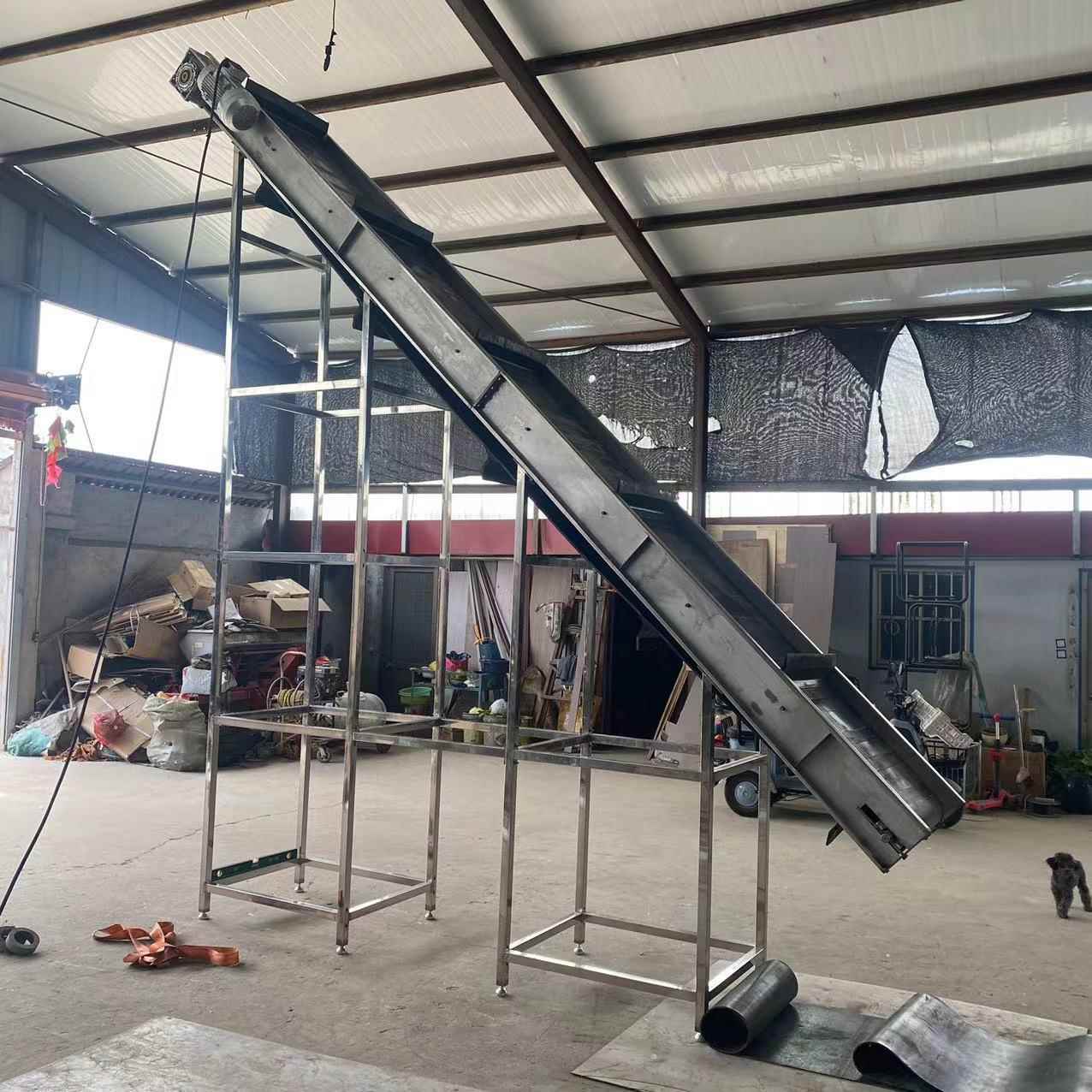 山东工厂定制上料机LQ TS-60 多带功能稳定上料传送皮机 自动化装