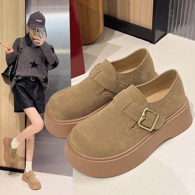 全包勃肯鞋女2026年新款一脚蹬乐福鞋厚底松糕春单鞋子0115w,女鞋,勃肯鞋/软木鞋,淘宝优惠券,粉丝福利购,淘宝优惠卷