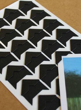 Hot 120Pcs Self-adhesive Photo Frame Corner Sticker Craft