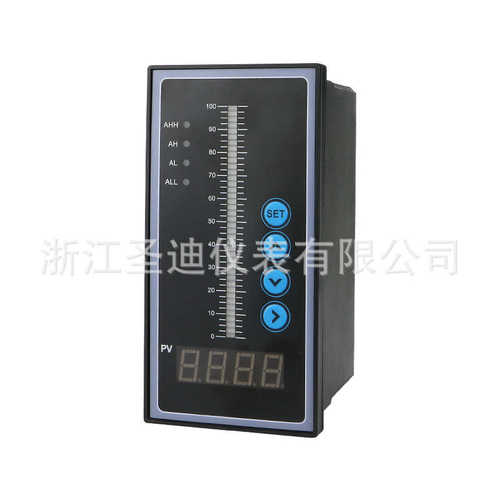 光柱水位调节测控 数字光柱智能仪液位热电偶显示单仪sdt804显示