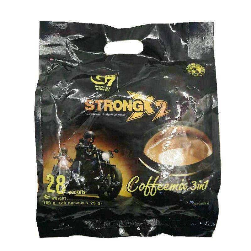 越南中原G7 STRONG X2浓香三合一速溶咖啡提神办公固体饮料包邮
