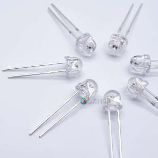 4.8mm草帽led红光 超高亮 大芯片 反极性芯片 厂家直销f5草帽红光