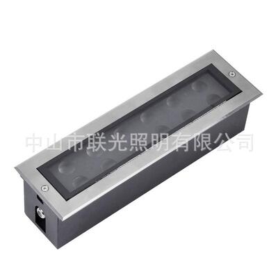 户外线性埋地灯光防眩埋嵌式入线型地灯可KL-01调角度地埋灯