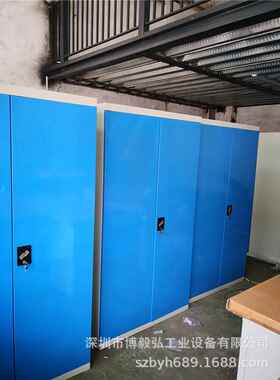 多功能零件物柜挂工业置物柜车间重型工具柜带BYH-ZWG0双储开门带