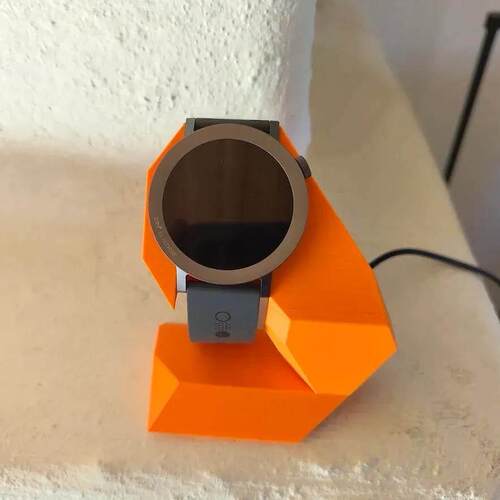 3D适用 CMF Watch pro 2无线充电器支架充电底座置物架收纳架几何