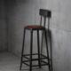 吧台椅高艺脚凳铁简家用靠背吧凳桌椅现代高椅子约吧椅Y16高脚椅