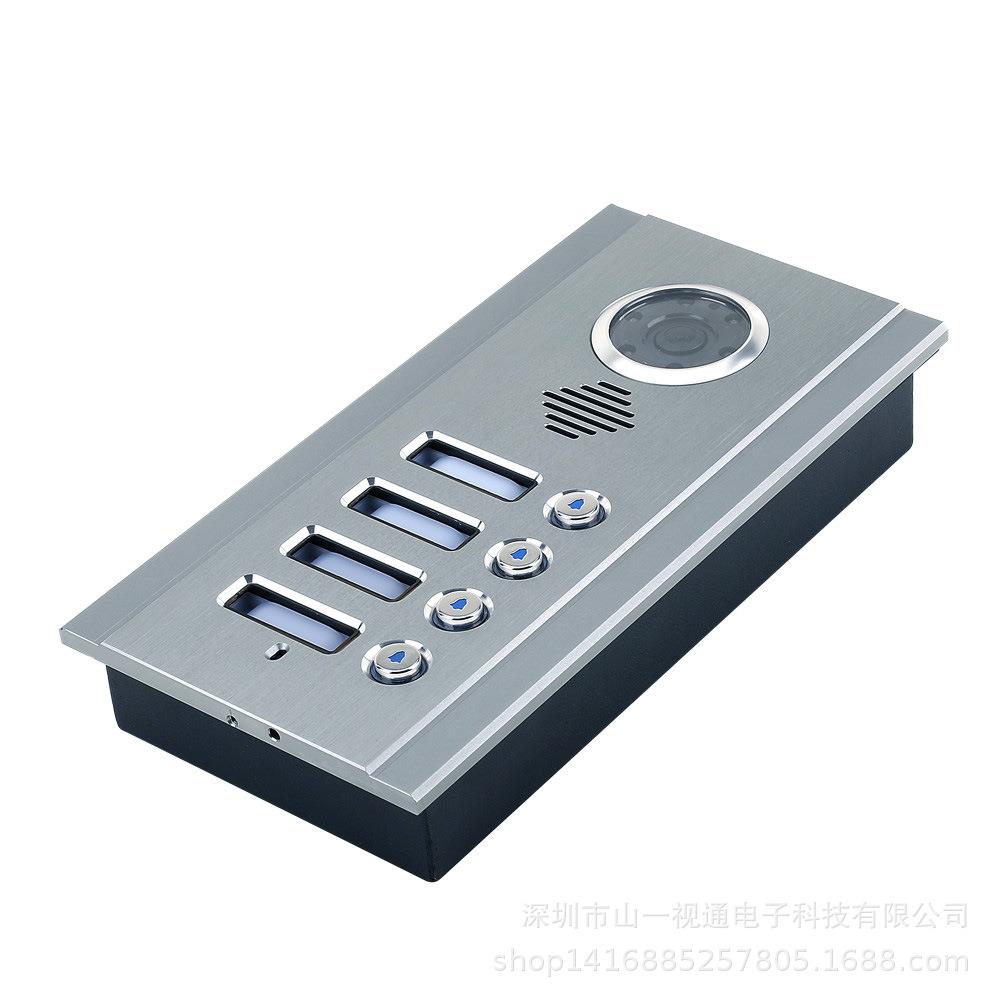 嵌入式SY828NMJBS二线制///户公寓直按宇对讲式系楼统可视对U讲门