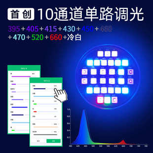 威尔康海水灯Z400SEA海缸海水海鱼珊瑚灯LPS软体LPS硬骨补光神灯