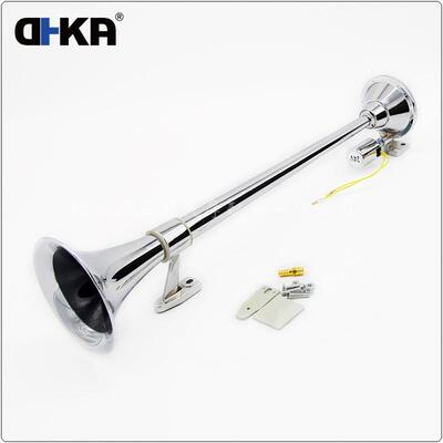 DHKA亚冠-AS037现货640mm单管圆口气喇叭12V/24V电控卡车货车气喇