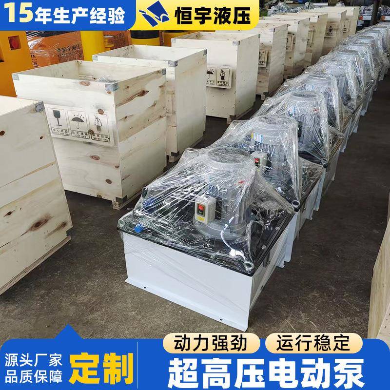 非标大流量液压泵站电动液压泵站超高压双油口液压泵系统
