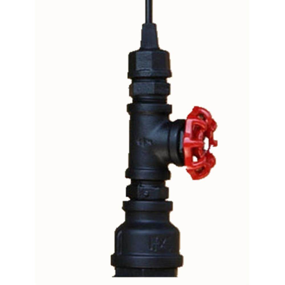 复古水管灯工业风酒吧手雷灯创意咖啡厅个性餐厅水管吊灯