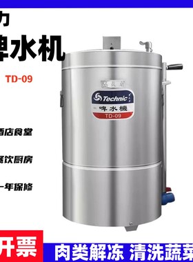 天力啤水机TD-9商用解冻机排骨肉类洗肉机洗菜小龙虾清洗菜去血水