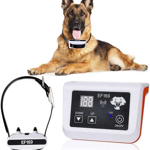 厂家亚马逊无线狗围栏宠物训练器止吠器宠物狗电子围栏防丢器