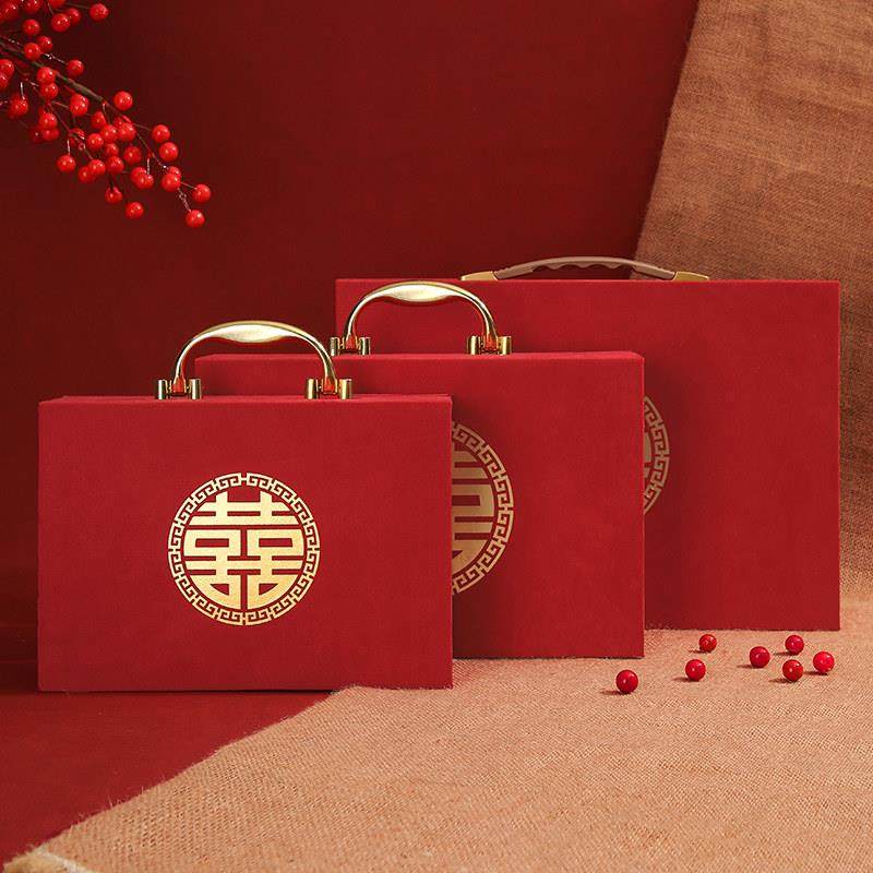 彩礼钱盒子订婚彩礼箱现金彩礼盒高档聘金礼金盒全套结婚用品大全,节庆用品/礼品,红包/利是封,淘宝优惠券,粉丝福利购,淘宝优惠卷