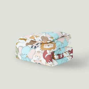 备卡通60支长绒棉被套全棉印花儿童幼儿园1.2 1.5小被套床上用品