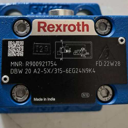 R900921754 DBW20A2-5X/315-6EG24N9K4 # Rexroth//力士乐