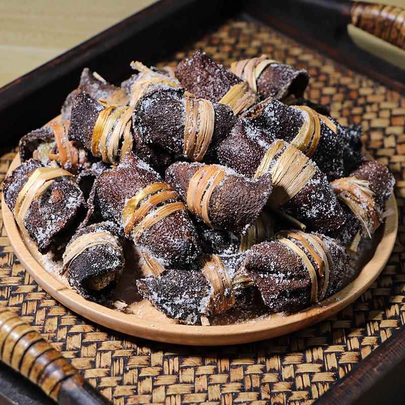 新会陈皮干广东三宝产陈皮咸橄榄代用茶手工腌制三宝扎泡水