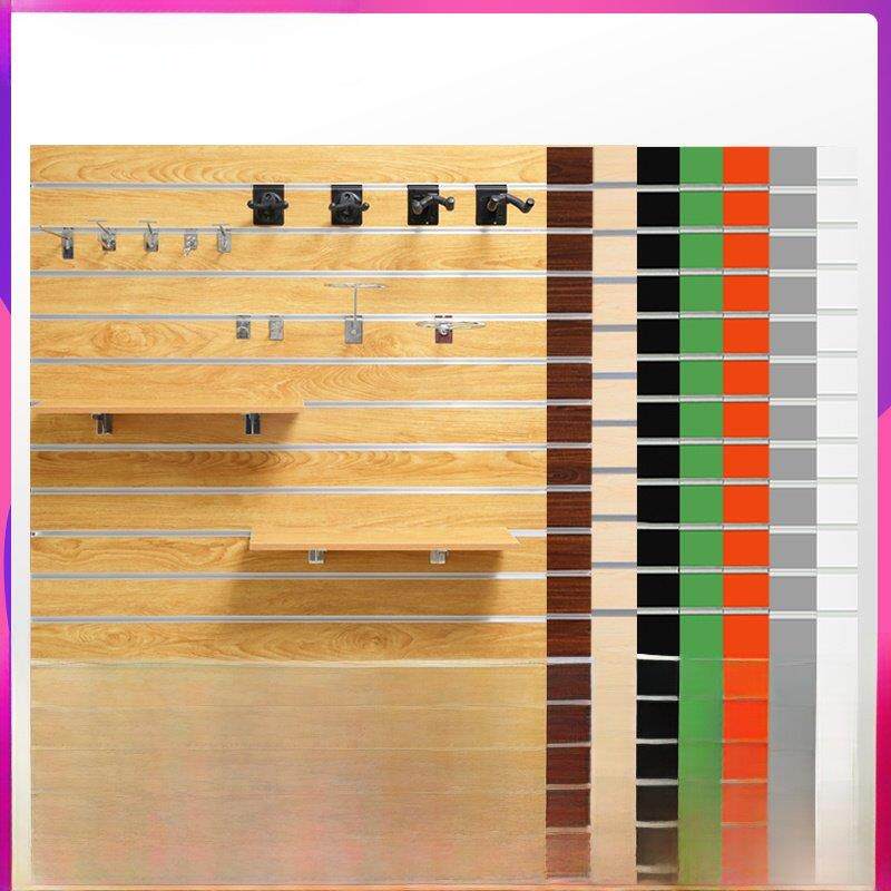 装饰槽板手机配件展示架吉他乐器珠宝耳环工具挂板墙槽板展示柜货