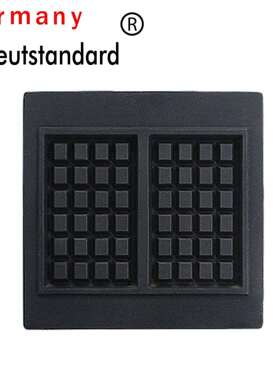 华夫饼机松饼机两片方形华夫炉格子丹夫饼设备方形格子电热烤饼机