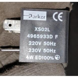 ZB12 美国派克PARKER电磁阀线圈XS02L 220V ZB09 4965933D