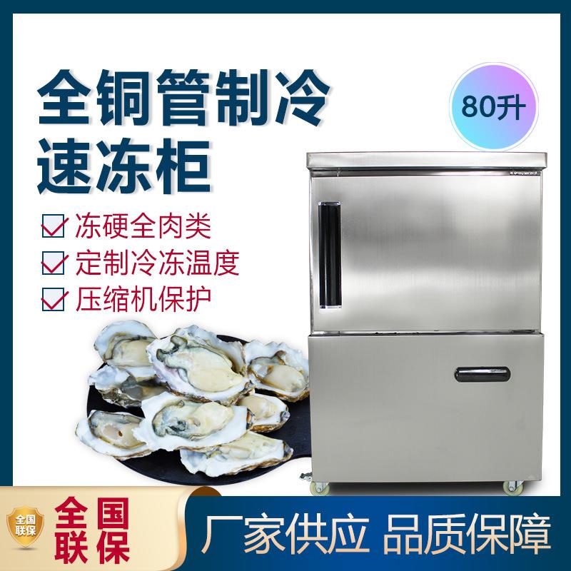海鲜肉丸速冻柜 商用速冻机 速冻海参包子扇贝蔬菜饺子慕斯速冻机