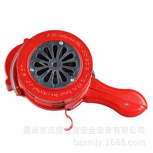 防汛警报器手摇 手持lk100防汛预警手摇蜂鸣器 型报警器演习便携式