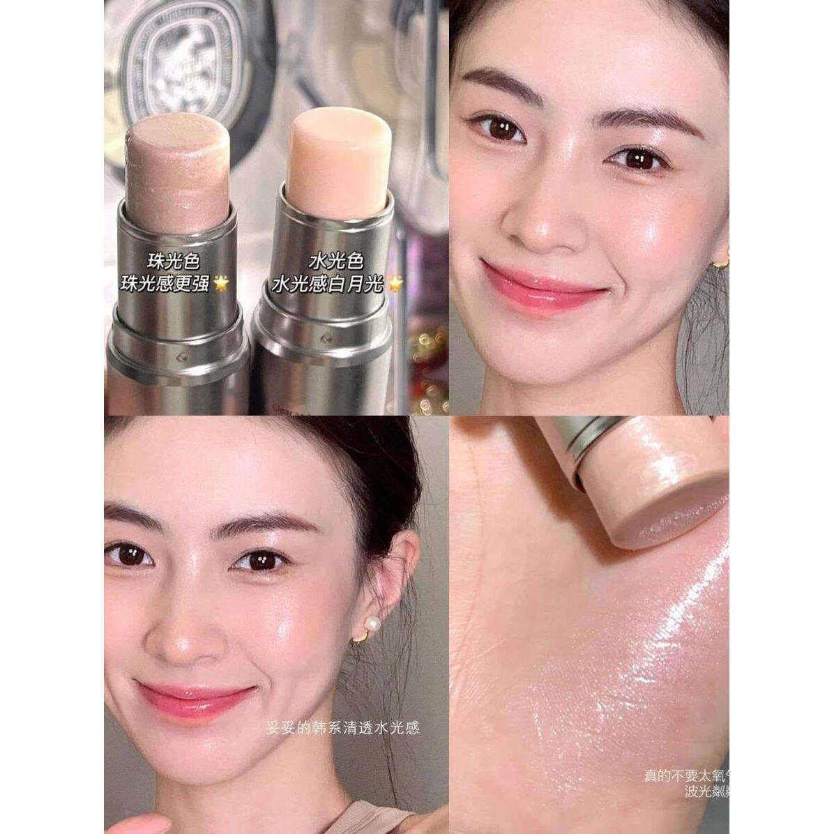 新手初学高光棒水光肌腮红韩国女自然裸感脸部提亮细闪素颜修容膏