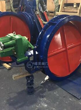 电动调节型通风蝶阀D941W-1CDN2400除尘管道蝶阀