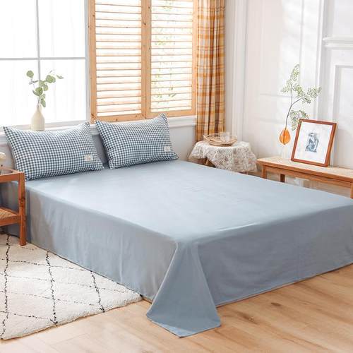 床上用品夏季水棉四件套4学生宿舍床套单PFW洗三件套被被罩