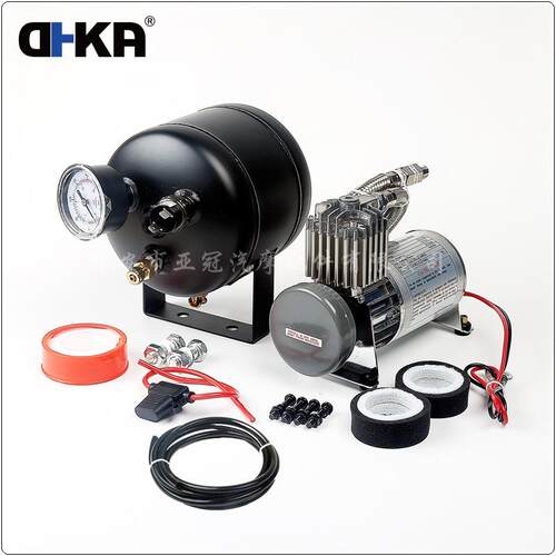 亚冠-AS190现货 喇叭改装气泵90-120PSI 2L 0.5GAL空气压缩机