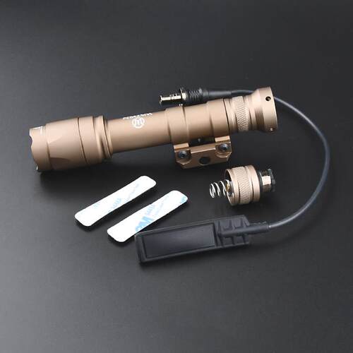 沃德森户外战术M600C手电筒LED灯强光照明铝合金M300A导轨通用