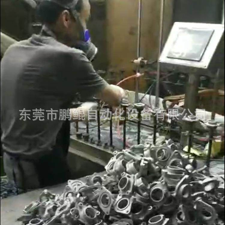 四川自贡非标铝件自动喷漆设备铝车件小型喷涂设备自动喷油机