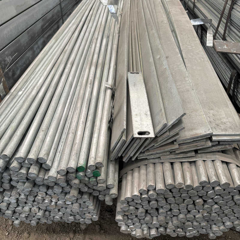 镀锌圆钢热镀锌圆钢建筑工程避雷针接地线冷镀锌圆钢电镀锌圆钢