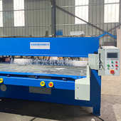 全自动精密四柱裁断机砂纸磨料磨具下料机全自动双边送料机裁断机