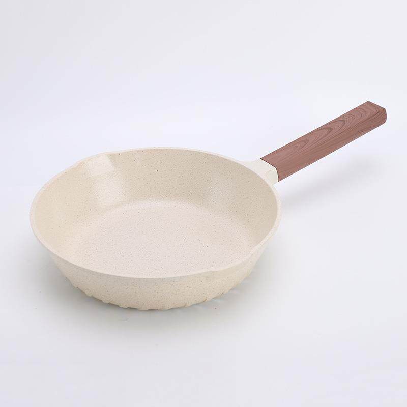 家用平底锅麦饭石炒锅不粘锅牛排煎锅电磁炉通用厨房炒菜锅