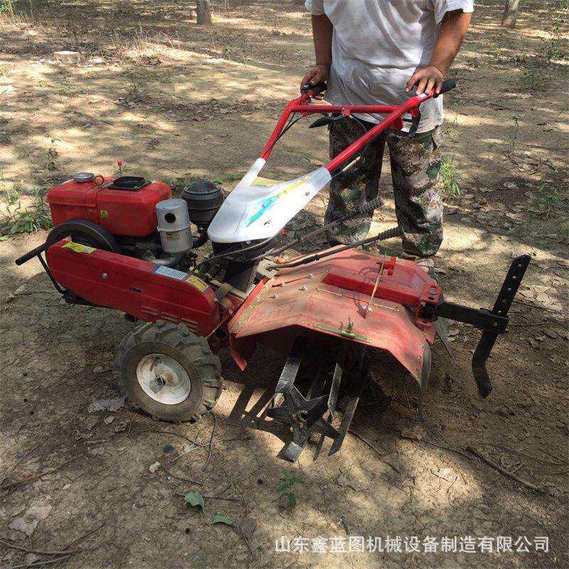 水冷柴油8马力田园微耕机果园松土除草开沟机小型菜园地旋耕犁地