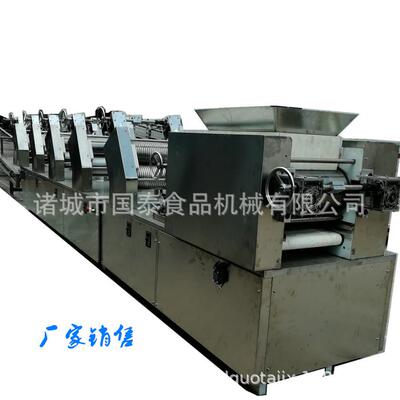 生鲜面合金辊连续面条机鲜面条热干面炒面蒸煮熟面设备复压面条机