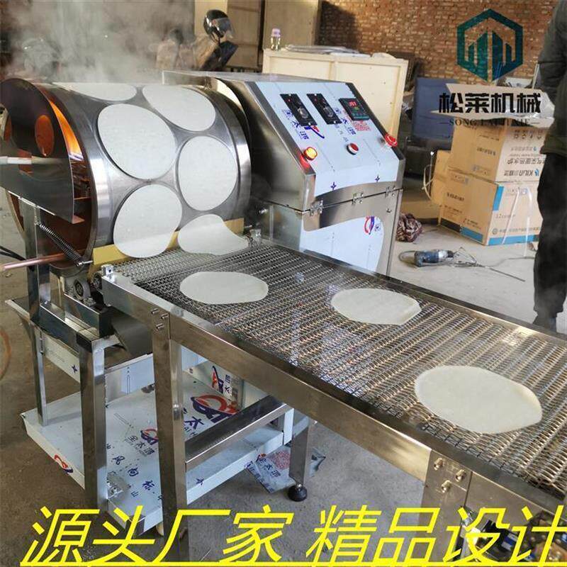 新款全自动烤鸭饼机商用千层蛋糕皮机春饼荷叶鸡蛋饼烙馍机春卷皮