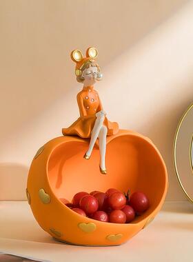 摆件创意玄关钥匙收纳电视柜摆件家居玄关电视泡泡收纳女孩