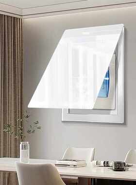 鳍鶆61K3超薄电表箱装饰画竖款纯色弱电箱盖板画配电箱遮挡开关盒