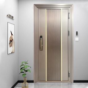 不锈钢大门进户门通风门中门家用客厅单开 入户防盗门提供安装测