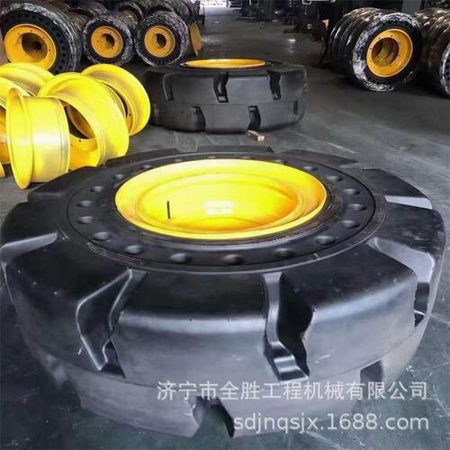 SL53H装载机实心轮胎 充气轮胎23.5-25 保护链 防滑链