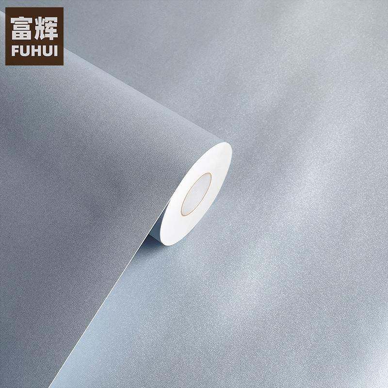 银色磨砂波音软片金属质感橱柜贴纸墙纸防水家具翻新贴波音软片