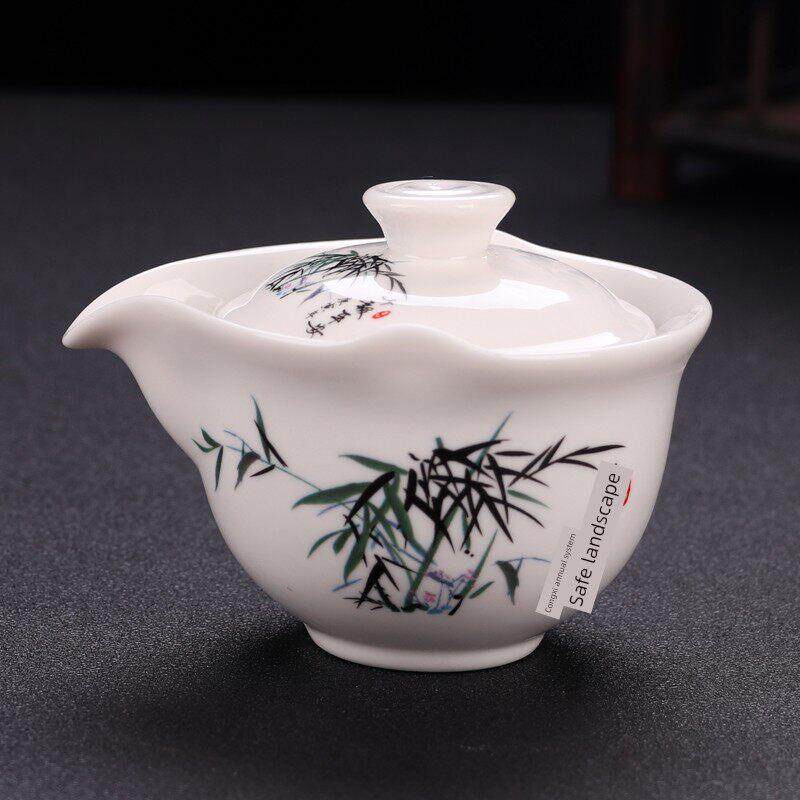 手抓泡茶壶套装家用陶瓷单壶小茶壶冲茶壶防烫普洱茶壶带过滤冲茶