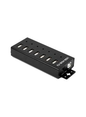 业级usb扩展器集线器 路uUSB-HUB-sb2.0 us hubb 工接7口扩展模