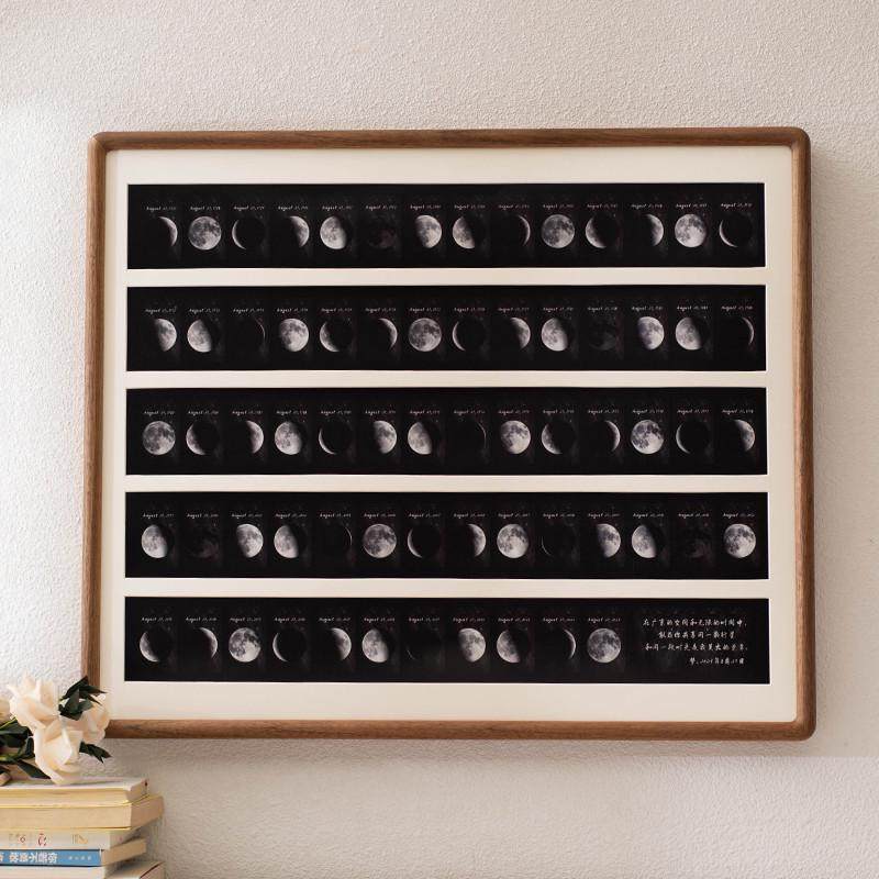 你出生那天月亮情侣周年纪念礼物生日定制相框摆台挂墙送长辈领导,家居饰品,相框/画框,淘宝优惠券,粉丝福利购,淘宝优惠卷